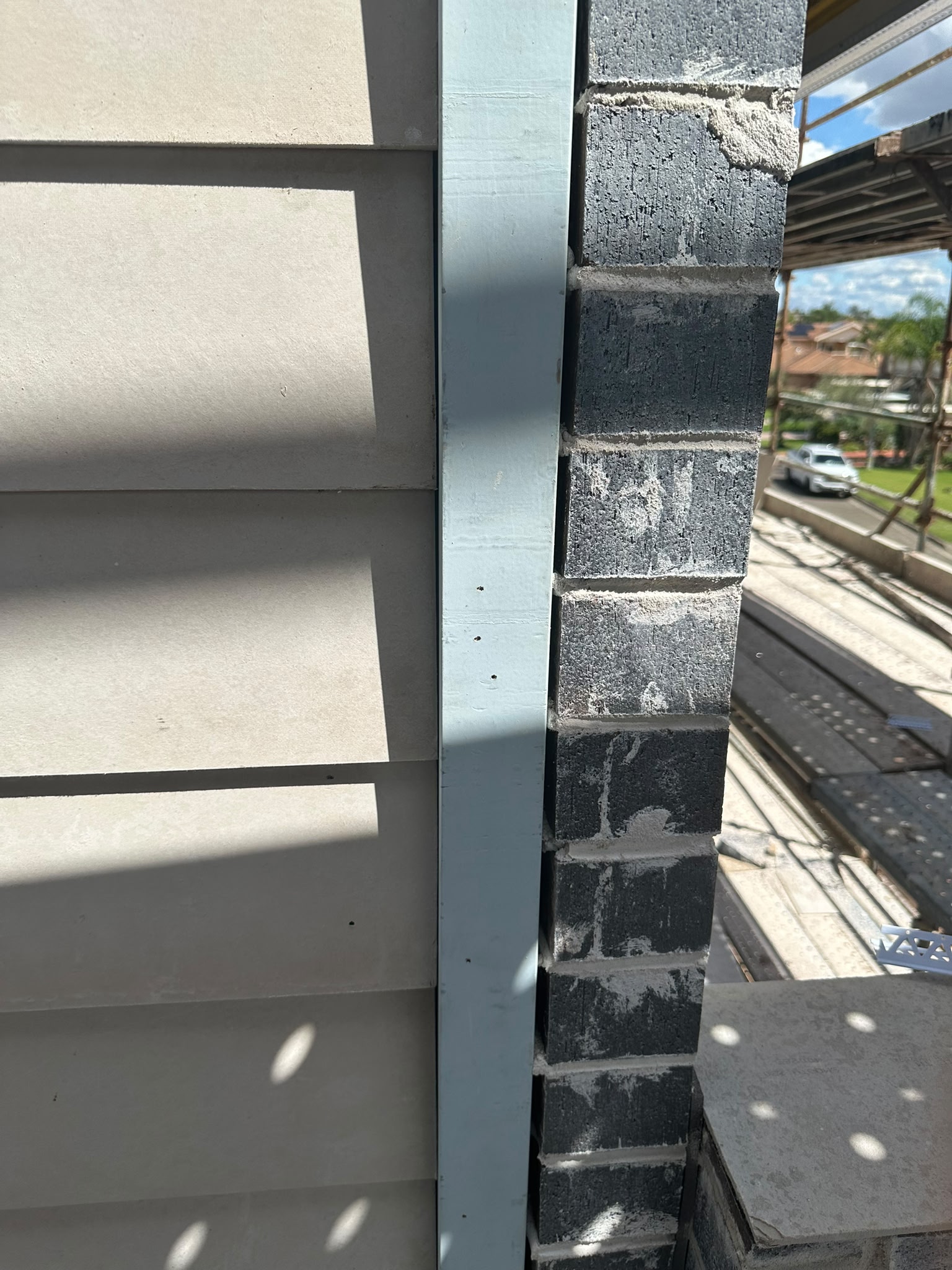 cladding installation